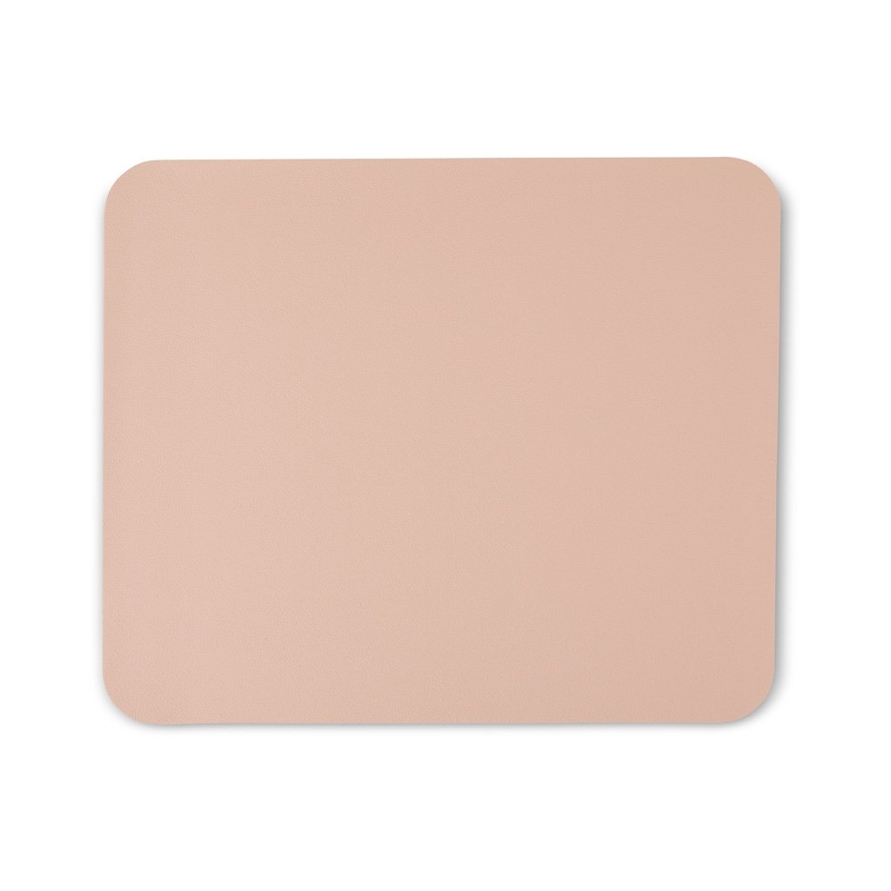 MOUSE PAD COURO SINTÉTICO SPX-07056 NA COR ROSA