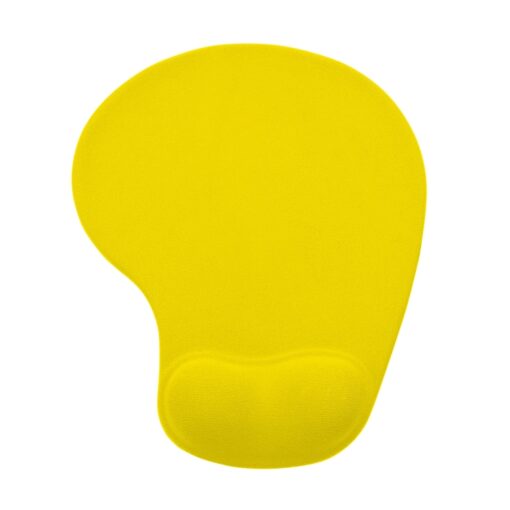 Mouse Personalizado Silicone - Amarelo | Brindes Brasil