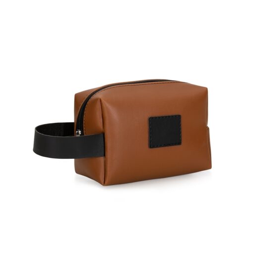 Necessaire Personalizada Couro Sintético - Marrom SPX-14414-MAR