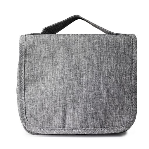 Nécessaire Personalizada Nylon Cinza Chumbo - Cinza/Chumbo