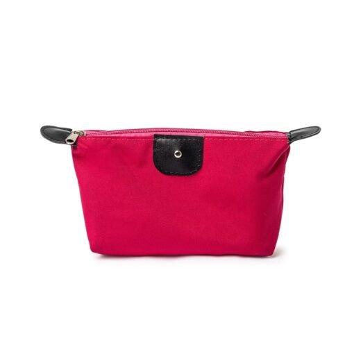 Nécessaire Personalizada Nylon - Rosa/Preto SPX-15150N-ROS/PRE