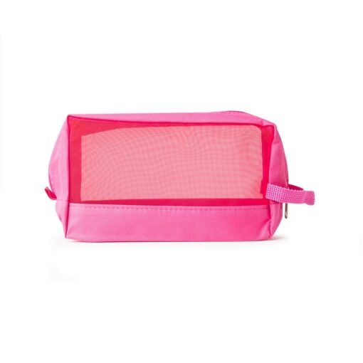 NÉCESSAIRE NYLON SPX-P@15075G-ROS NA COR ROSA