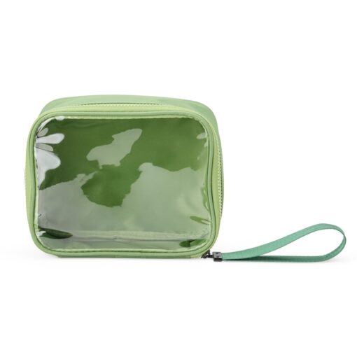 Nécessaire Promocional Nylon na cor verde