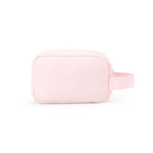 Nécessaire Personalizada Poliéster na cor rosa