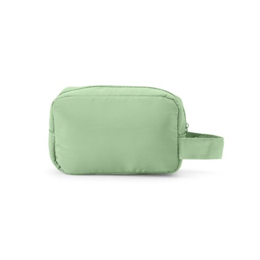 Nécessaire Com Logo Poliéster na cor verde