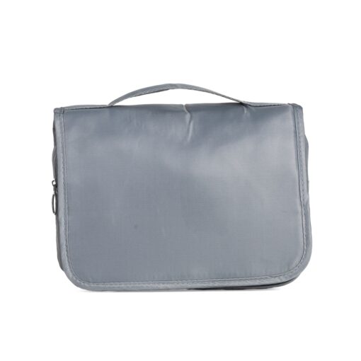 Necessaire Personalizada Plástico - Cinza | Brindes Brasil