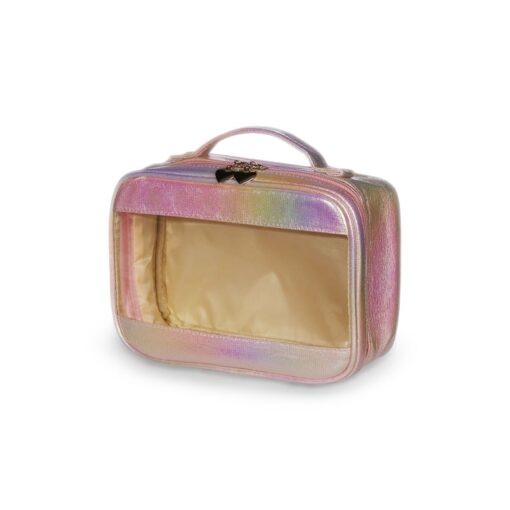 Necessaire Promocional Holografica na cor rosa