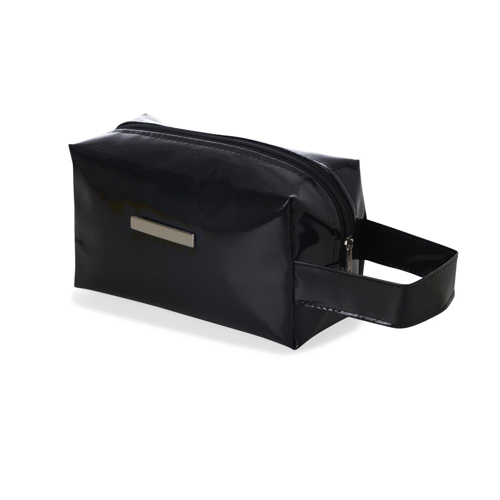 NECESSAIRE CONFEC. EM VINIL SPX-14668 NA COR PRETO