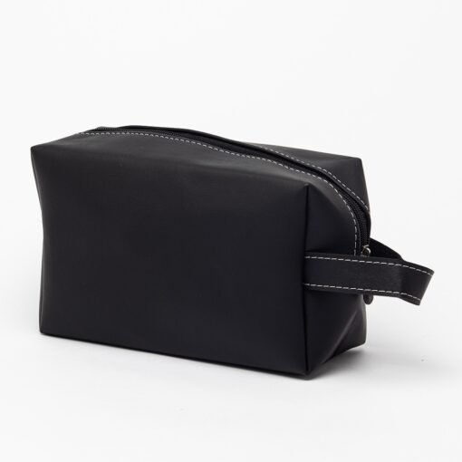 NÉCESSAIRE DE COURO SINTÉTICO SPX-15120-PRE NA COR PRETO