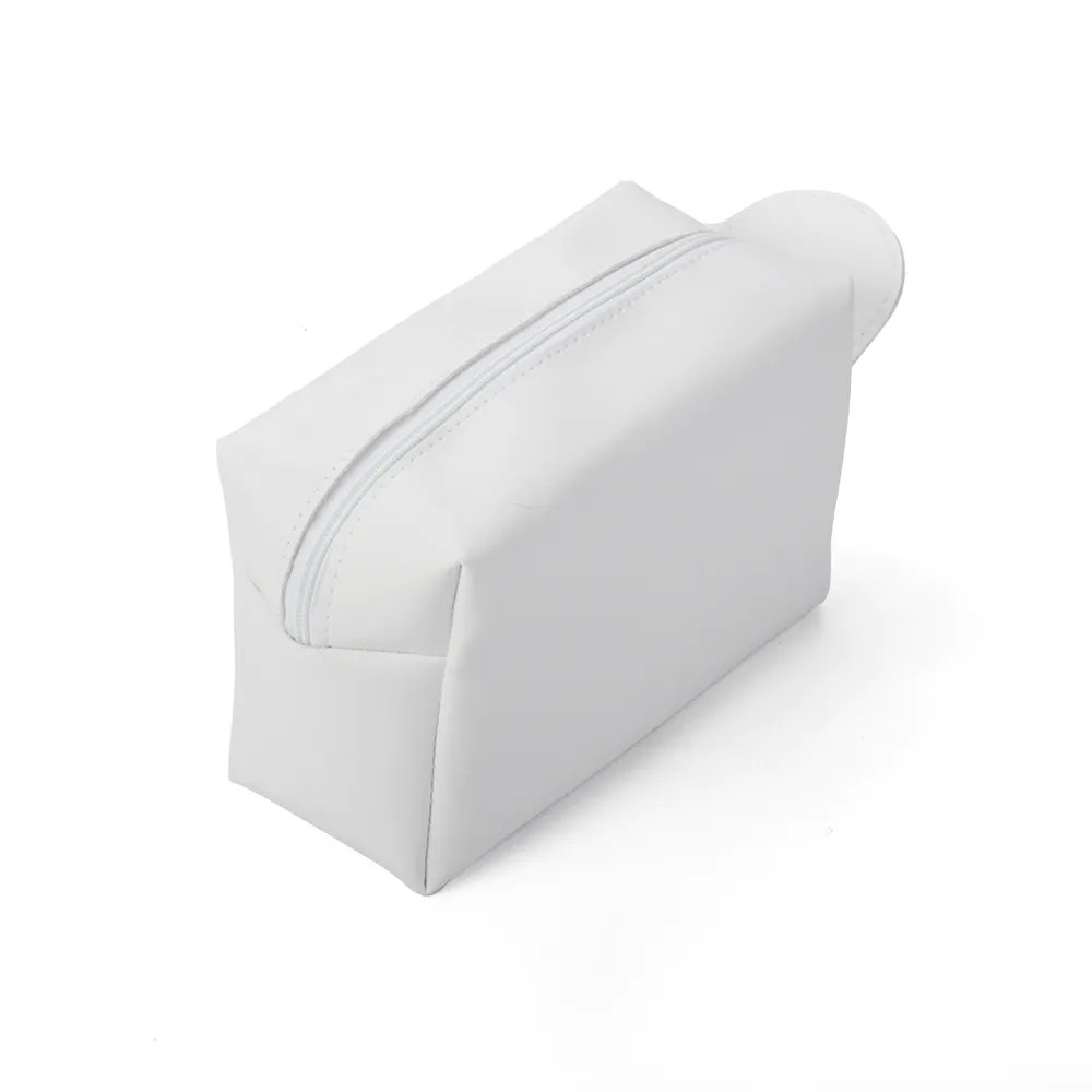 NECESSAIRE COURO SINTETICO SPX-14571 NA COR BRANCO