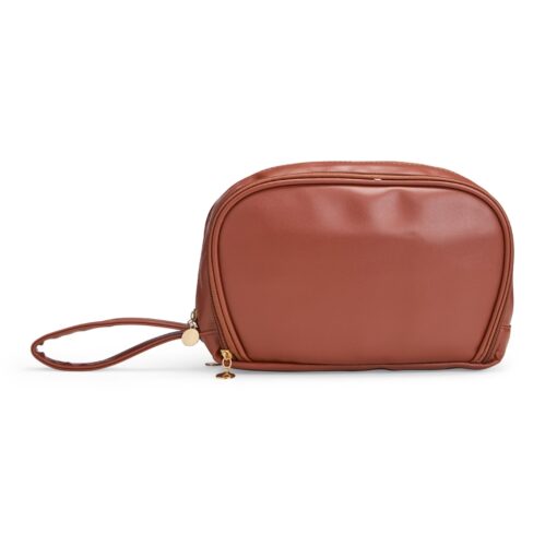 Nécessaire Personalizada Couro Sintético - Marrom SPX-18901-MAR