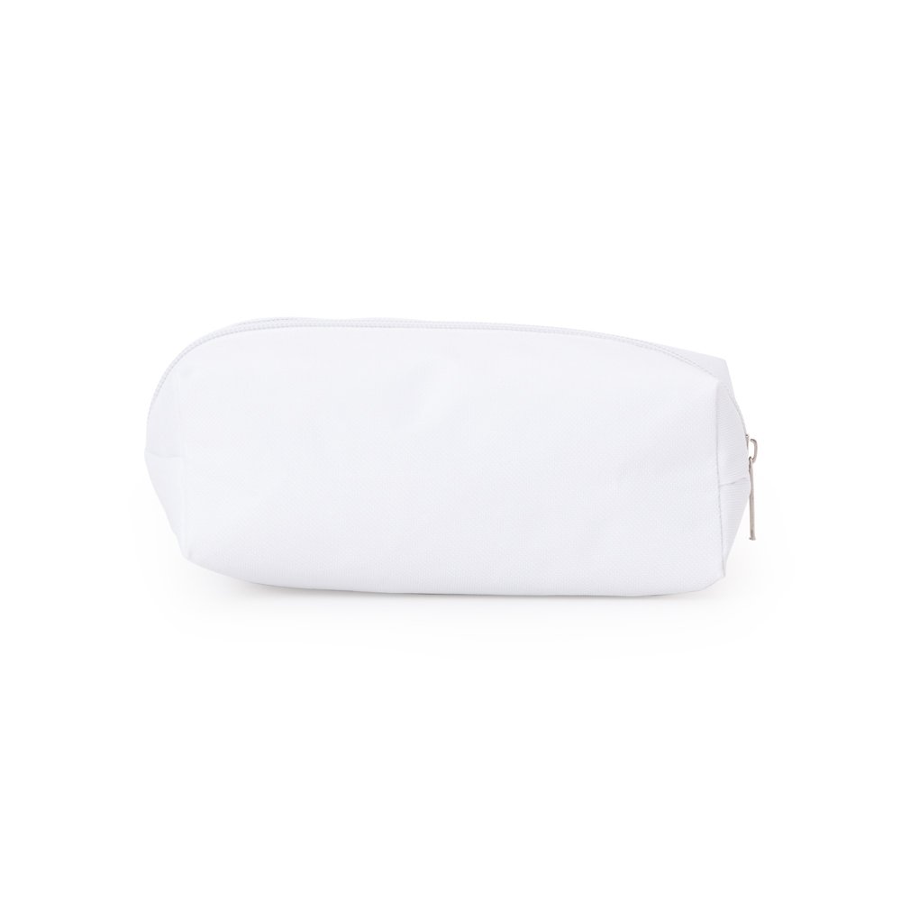 NECESSAIRE DE NYLON RETANGULAR SPX-13617-BCO NA COR BRANCO