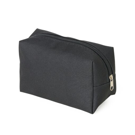 Necessaire Personalizada Para Empresas Em Nylon na cor preto