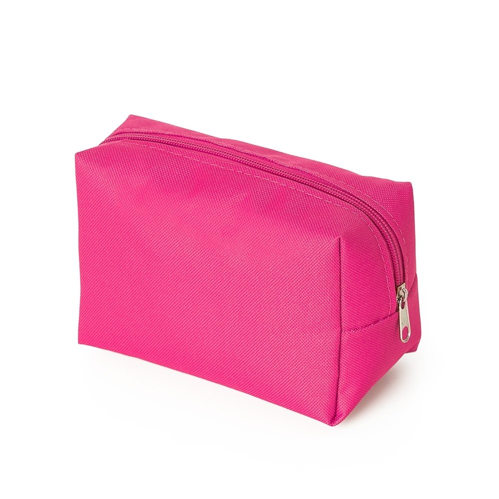 NECESSAIRE EM NYLON SPX-14612 NA COR ROSA