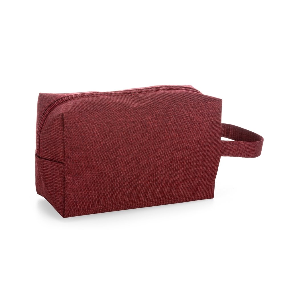 NECESSAIRE EM NYLON SPX-18501 NA COR VERMELHO