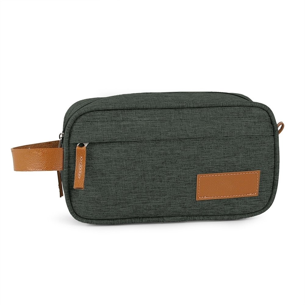 NECESSAIRE DE POLIÉSTER SPX-14937 NA COR PRATA