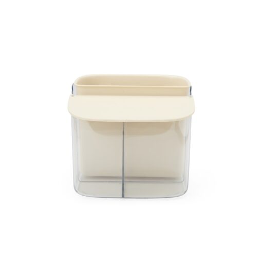 Organizador Plástico | Brinde Personalizado na cor bege