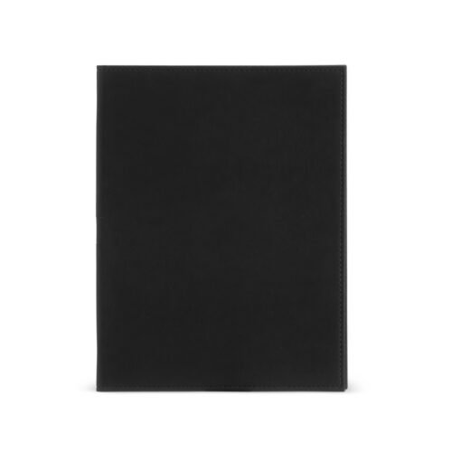 Pasta Para Brindes Convenção Com Porta Caneta - prata com detalhes em preto