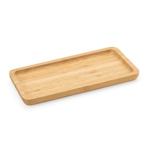PETISQUEIRA RETANGULAR DE BAMBU 26*13CM SPX-18616-MAD NA COR MADEIRA