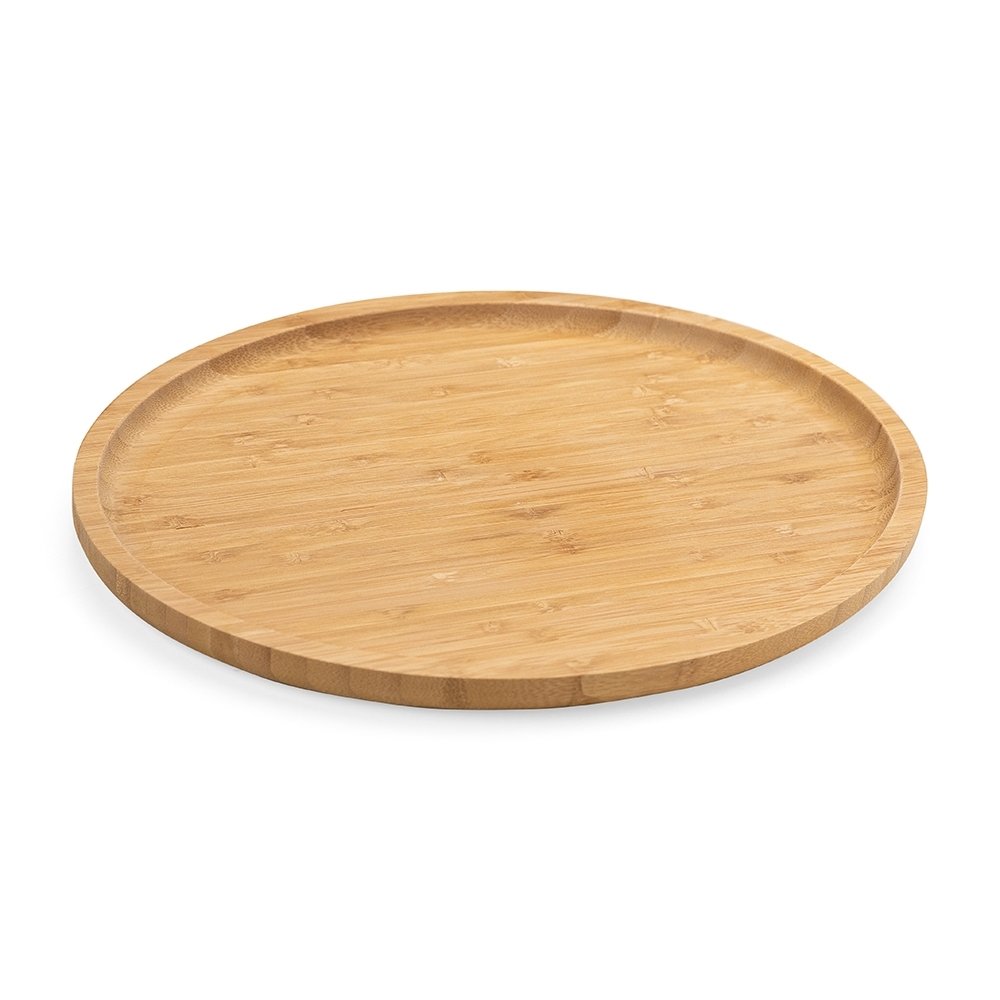 PETISQUEIRA OVAL DE BAMBU 33*25CM SPX-18614 NA COR MADEIRA