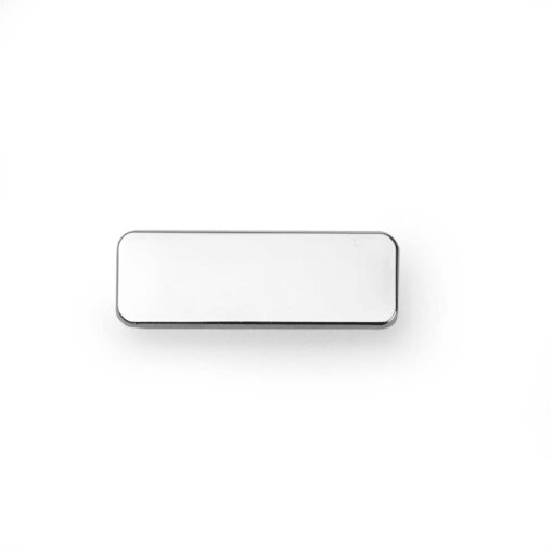 Plaquinha Personalizado Metálica - Inox SPX-21380-INO