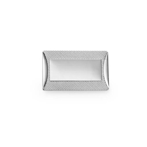 Plaquinha Personalizado Metálica - Prata SPX-21390-PRA
