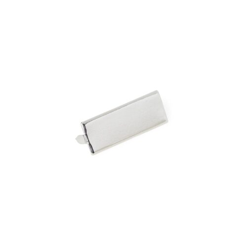 Plaquinha Personalizado Metálica - Prata SPX-18676-PRA
