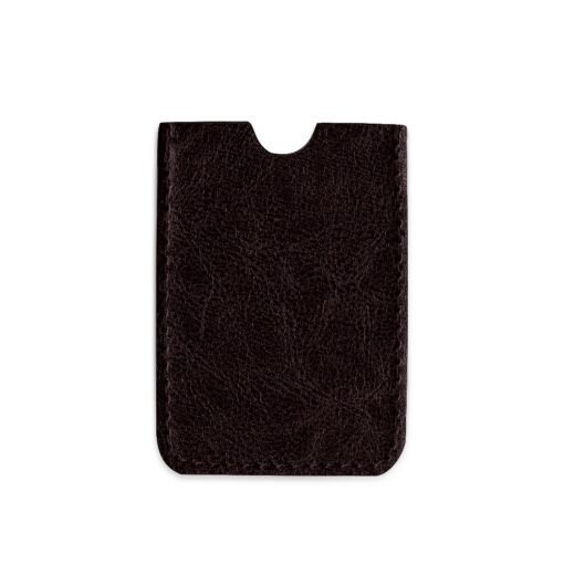 Porta Cartão Personalizado Couro - Marrom SPX-13644-MAR