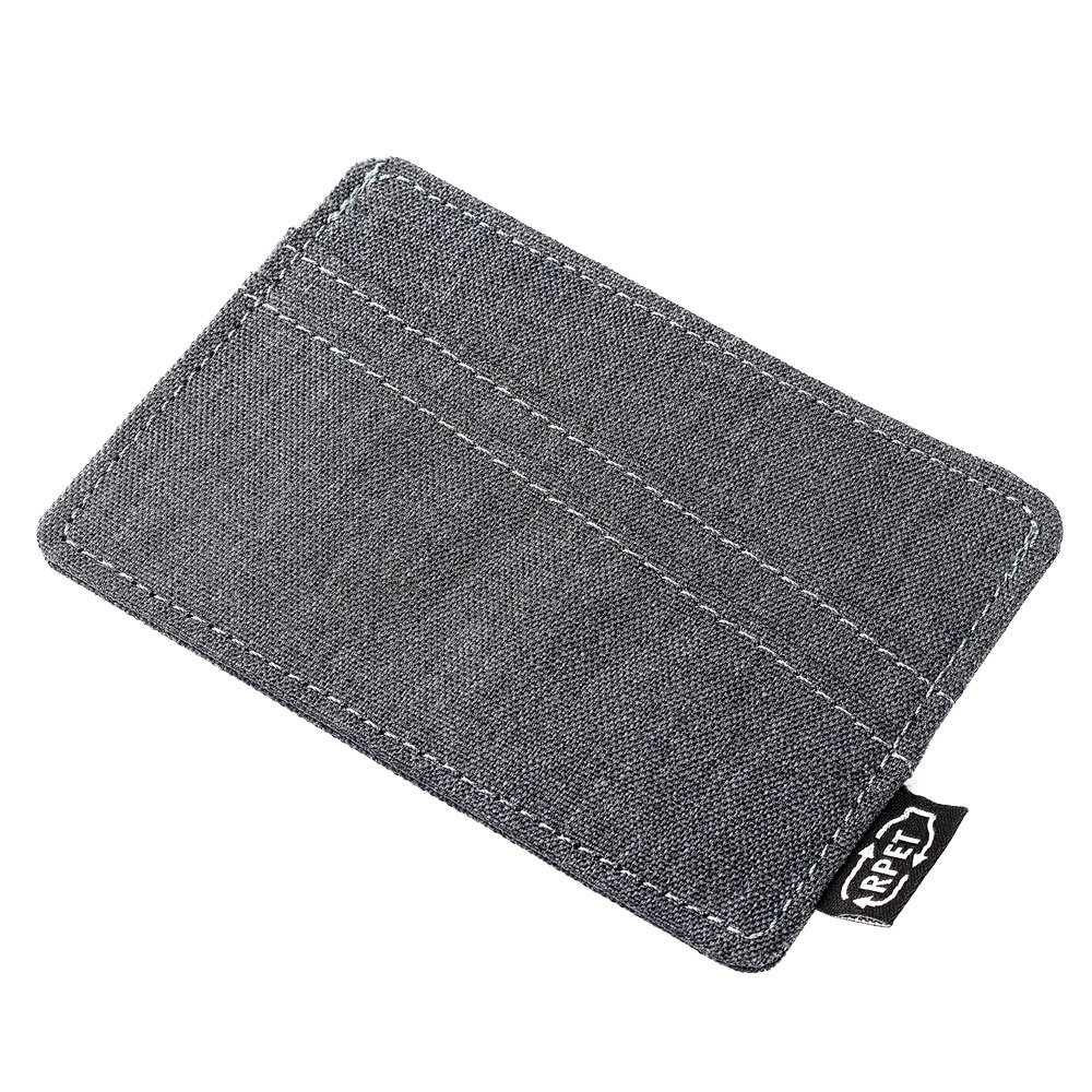 PORTA CARTÃO RPET SPX-15135-CIN NA COR CHUMBO