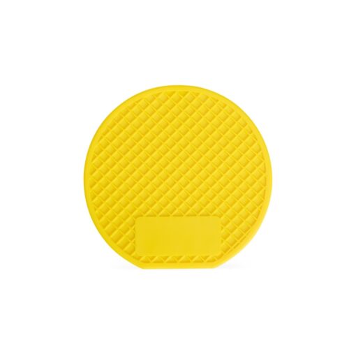 Porta-Copo Pvc | Brinde Para Empresas na cor amarelo