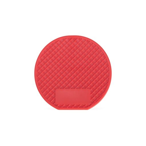 Porta-Copo Pvc | Personalização Com Logo na cor vermelho