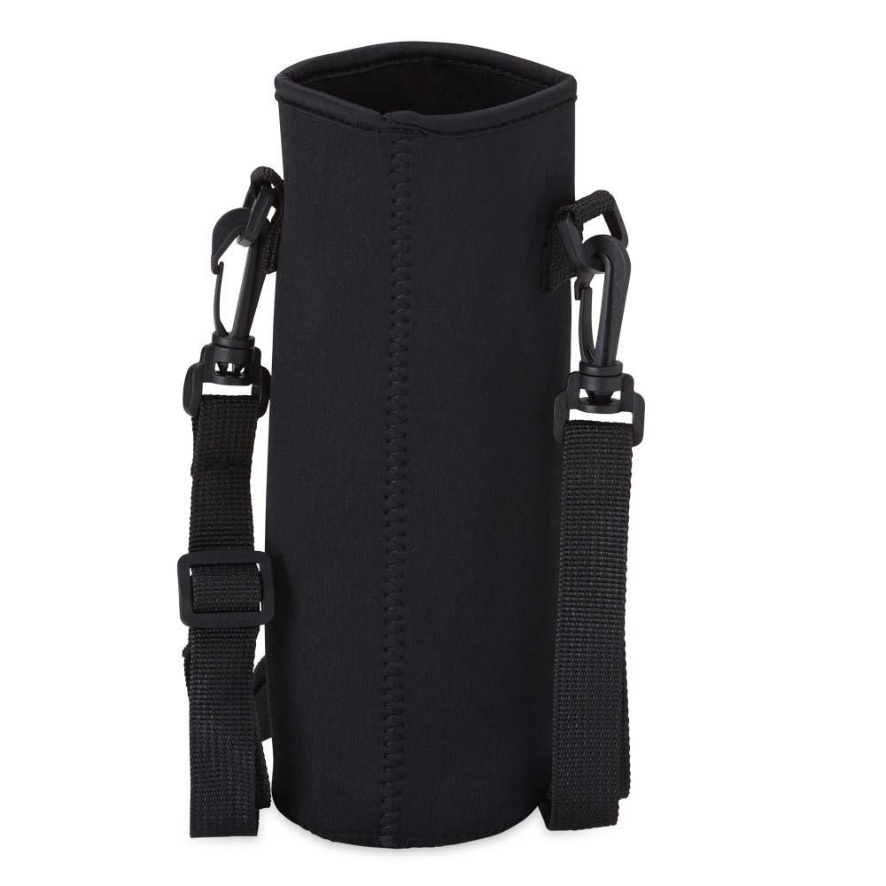 PORTA COPO OU GARRAFA ISOTÉRMICA ESPORTIVA SPX-05026 NA COR PRETO