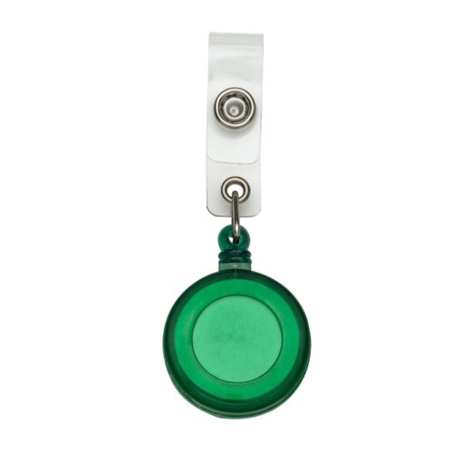 Porta Cracha Personalizado Plástico - Verde | Brindes Brasil