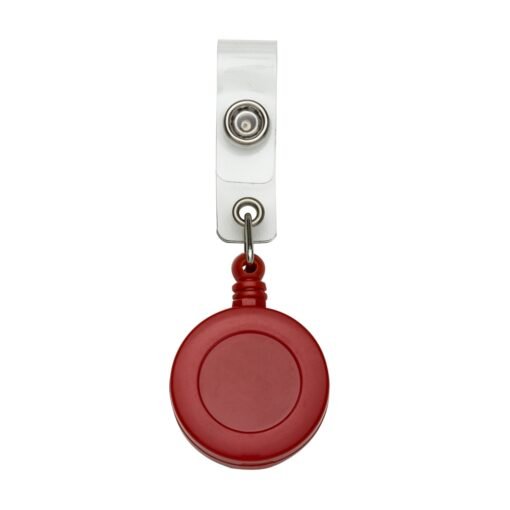 Porta Cracha Personalizado Plástico - Vermelho SPX-FY001-VML
