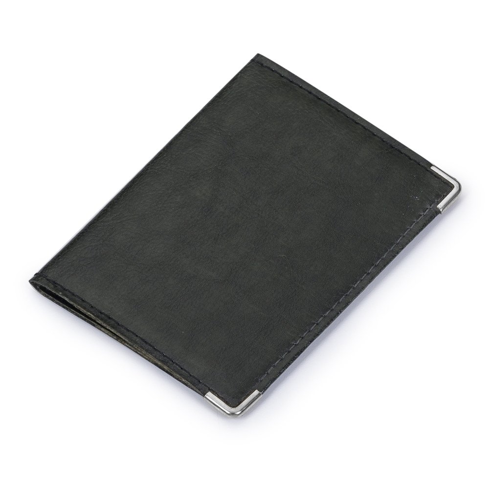 PORTA DOCUMENTO EM COURO SINTÉTICO SPX-12385CP NA COR PRETO