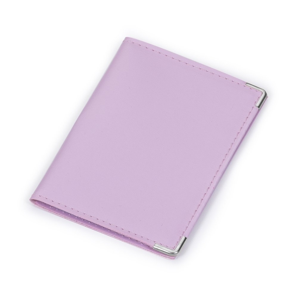 PORTA DOCUMENTO EM COURO SINTÉTICO SPX-12385CP NA COR ROSA