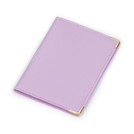 Porta Documento Em Couro Sintético | Brinde Para Empresas na cor rosa