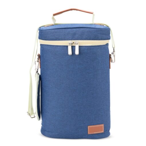 Porta Garrafa Personalizado Nylon - Azul SPX-18865-AZU