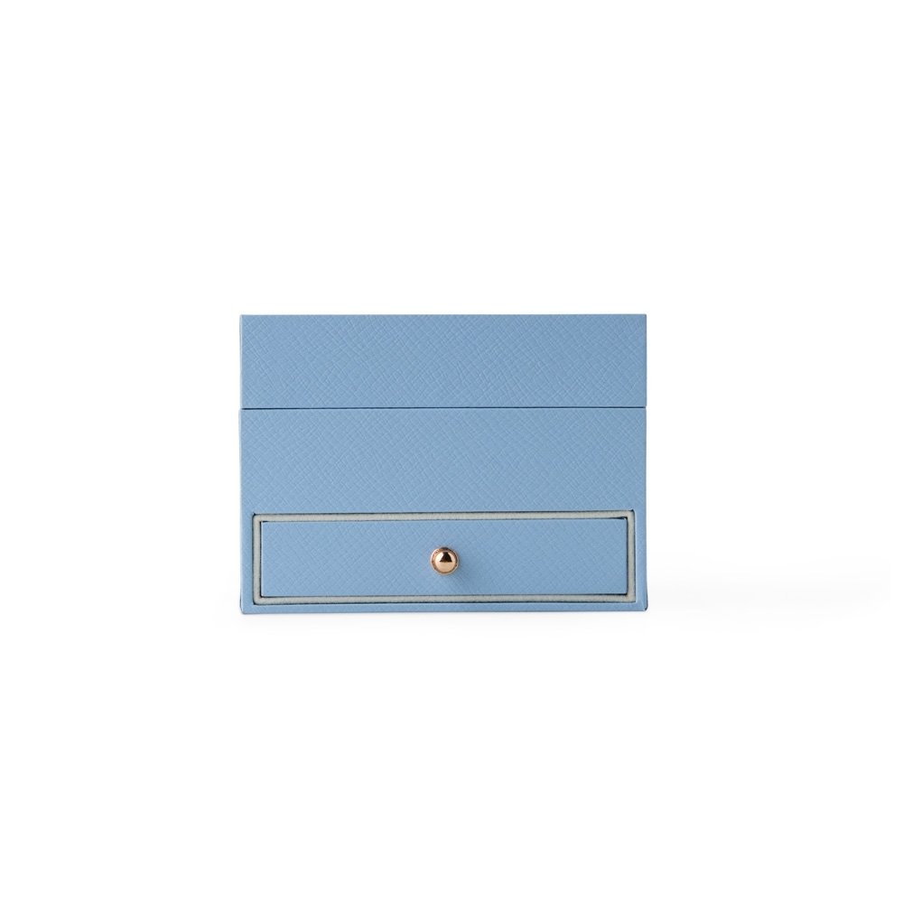 PORTA JÓIAS SPX-06054-AZU NA COR AZUL