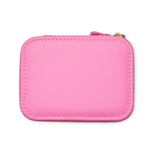 Porta Joias Personalizado Couro Sintético - Rosa SPX-P@01074-PNK