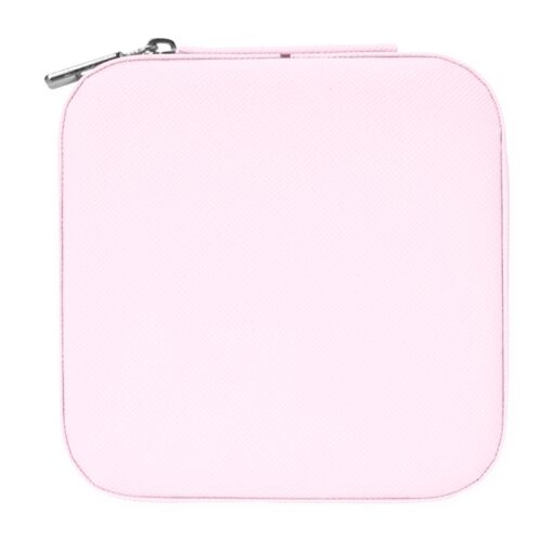 Porta-Joias Personalizado Couro Sintético - Rosa SPX-01618-RS1