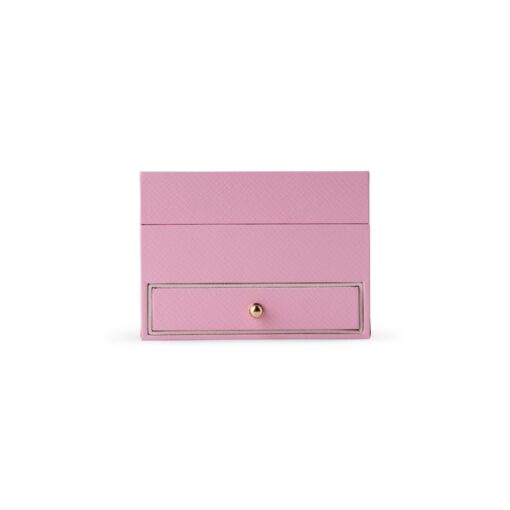 Porta Jóias Personalizado Couro Sintético - Rosa