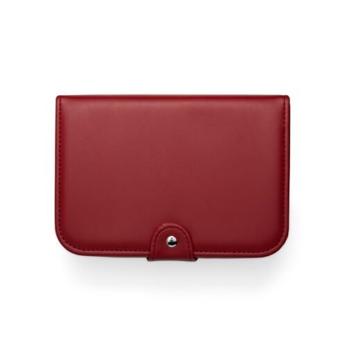 Porta personalizado joias na cor vermelho