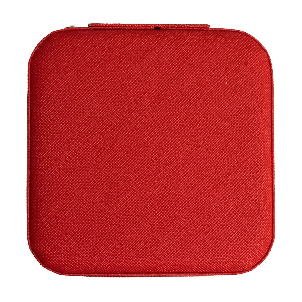 PORTA-JOIAS SPX-01618-VM NA COR VERMELHO