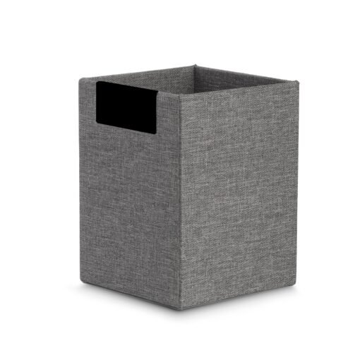 Porta Objetos Personalizado Inox - Cinza | Brindes Brasil