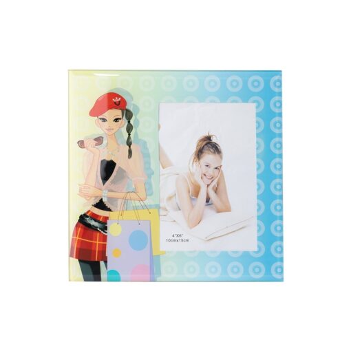 Porta Retrato 10X15 Cm Vidro | Produto Promocional na cor colorido
