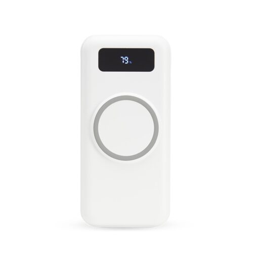 Power Personalizado - Branco/Cinza | Brindes Brasil