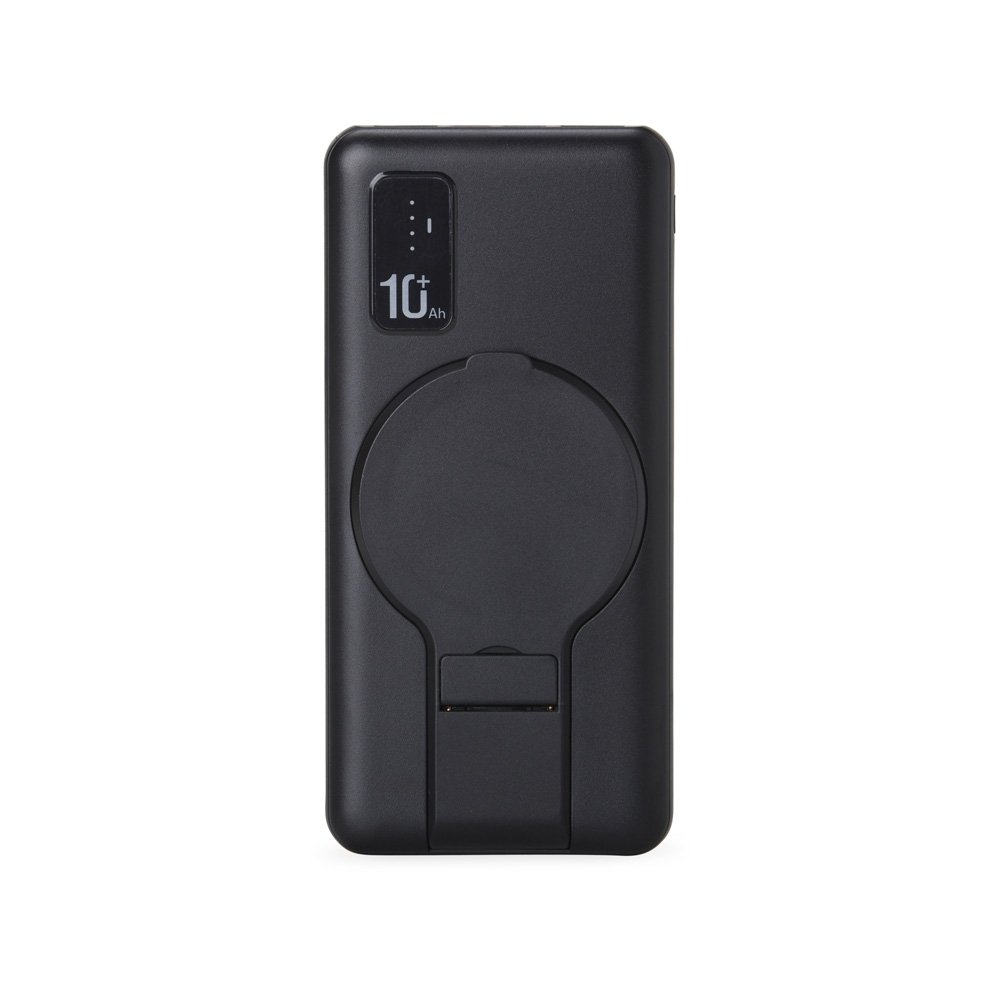 POWER BANK 10.000MAH C/ INDUÇÃO SPX-05038 NA COR PRETO