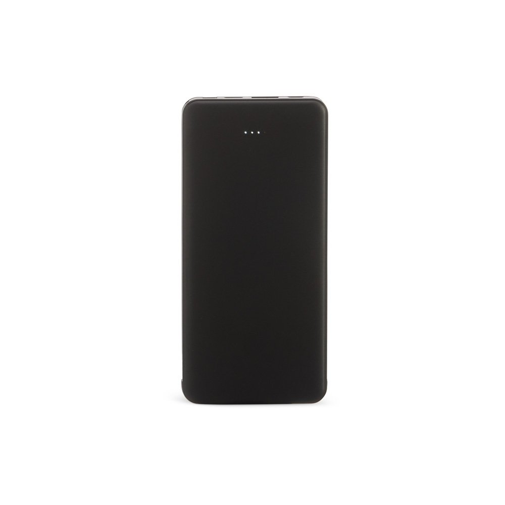 POWER BANK 10.000MAH COM INDICADOR LED SPX-06005 NA COR PRETO