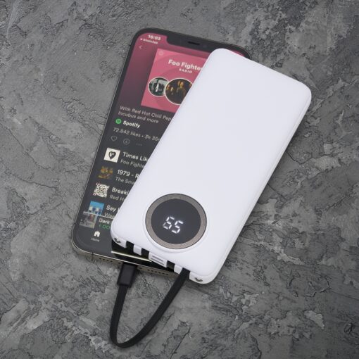 Power Personalizado - Branco SPX-04052-BCO | Brindes Brasil